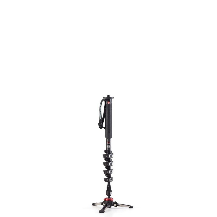 CAMERA Manfrotto | Xpro Carbon 5 Section Fluid Video Monopod, Fluidtech Base