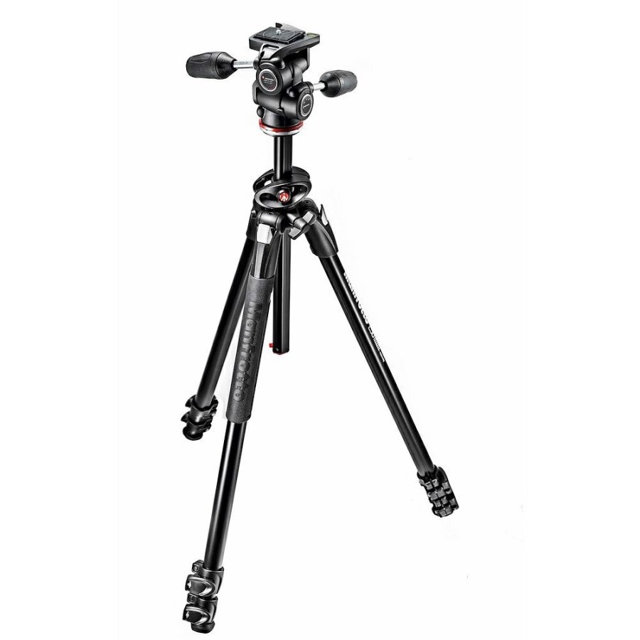 CAMERA Manfrotto | 290 Dual Aluminium 3-Section Tripod Kit With 804 3-Way Head