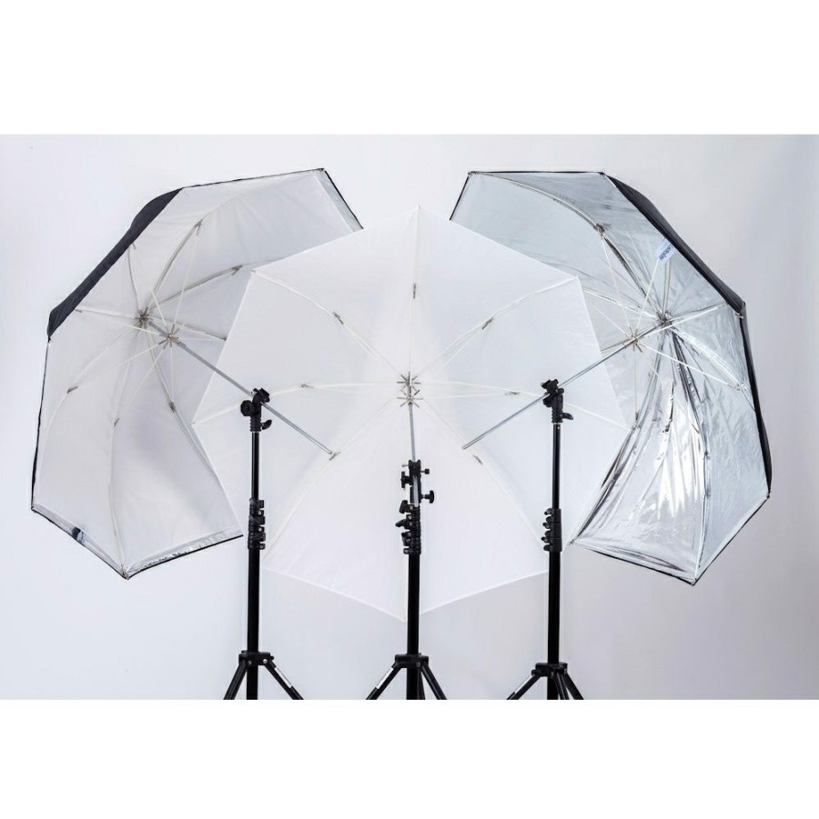 LIGHTING CONTROL SOLUTIONS Manfrotto | All In One Umbrella Silver/White