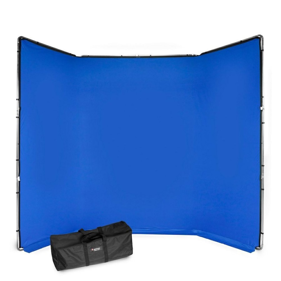 PHOTO & VIDEO BACKGROUNDS Manfrotto | Chroma Key Fx 4X2.9M Background Kit Blue