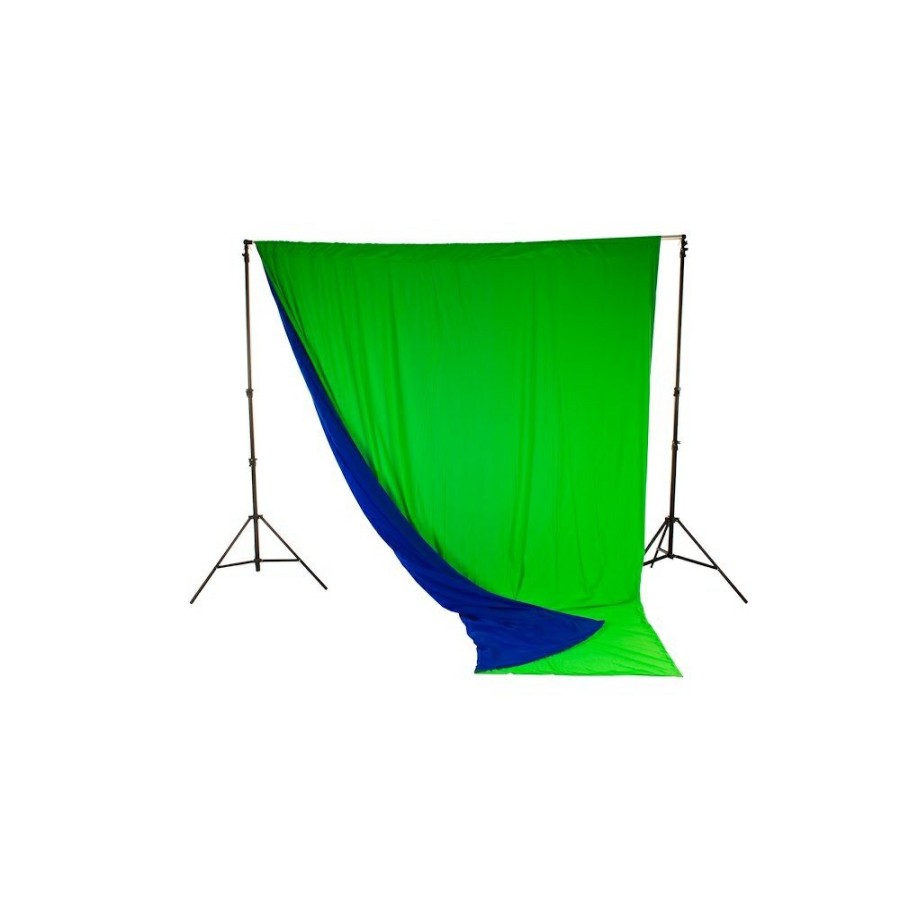 PHOTO & VIDEO BACKGROUNDS Manfrotto | Chromakey Curtain Reversible 3 X 3.5M Blue/Green