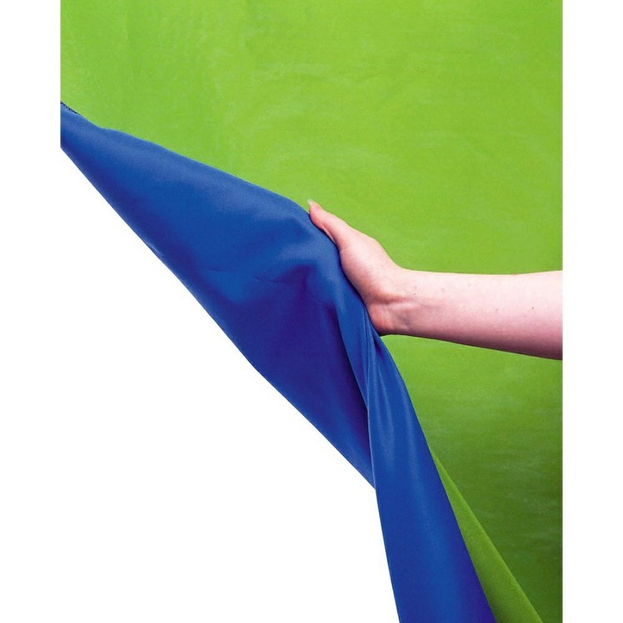 PHOTO & VIDEO BACKGROUNDS Manfrotto | Chromakey Curtain Reversible 3 X 3.5M Blue/Green