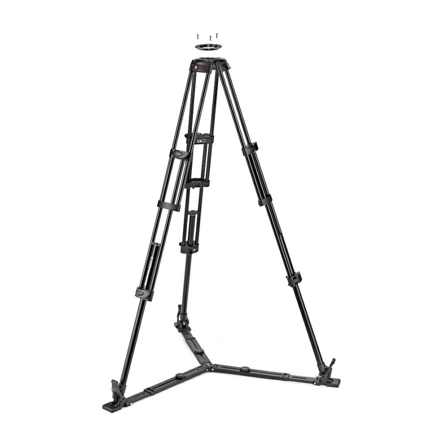 Video tripods Manfrotto | Alu Twin Gs Tripod 100/75Mm