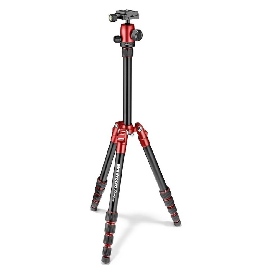 Tripods Manfrotto | Element Traveller Tripod Small With Ball Head, Red