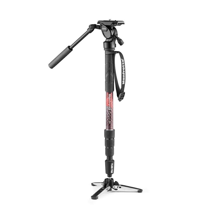 Video tripods Manfrotto | Element Mii Video Monopod Aluminium Kit With Fluid Head