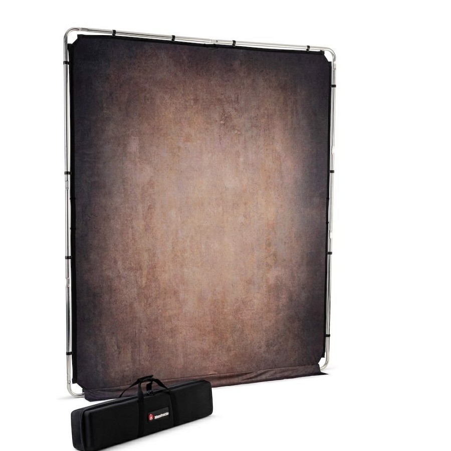 PHOTO & VIDEO BACKGROUNDS Manfrotto | Ezyframe Vintage Background 2 X 2.3M Walnut