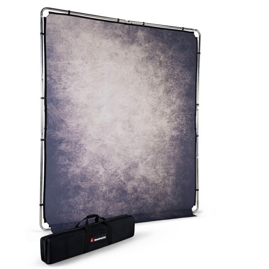 PHOTO & VIDEO BACKGROUNDS Manfrotto | Ezyframe Vintage Background 2X2.3M Smoke