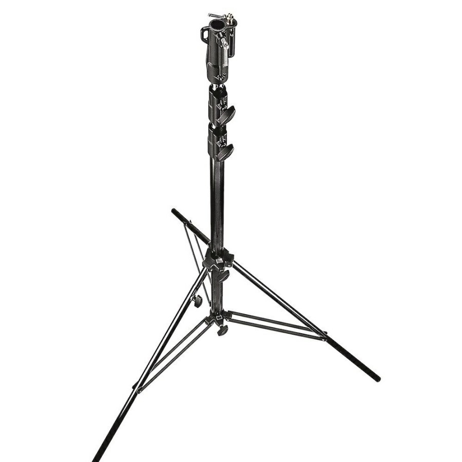 STANDS, ARMS AND CLAMPS Manfrotto | Heavy Duty Stand, Black, Black Steel