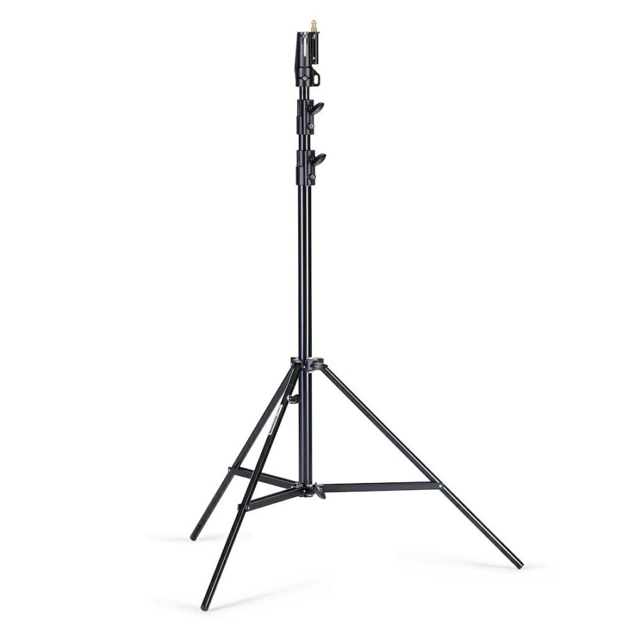 STANDS, ARMS AND CLAMPS Manfrotto | Heavy Duty Stand, Black, Black Steel