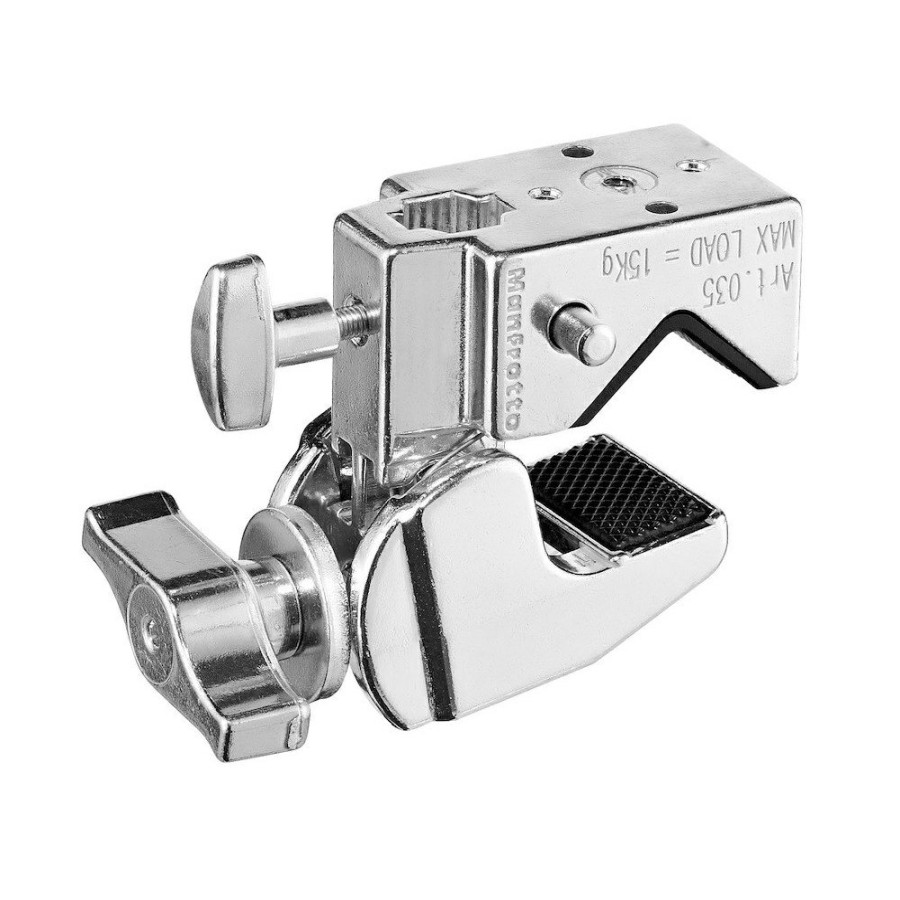 STANDS, ARMS AND CLAMPS Manfrotto | Avenger Super Clamp T-Knob Silver, 13Mm-55Mm/0.51 To 2.17In