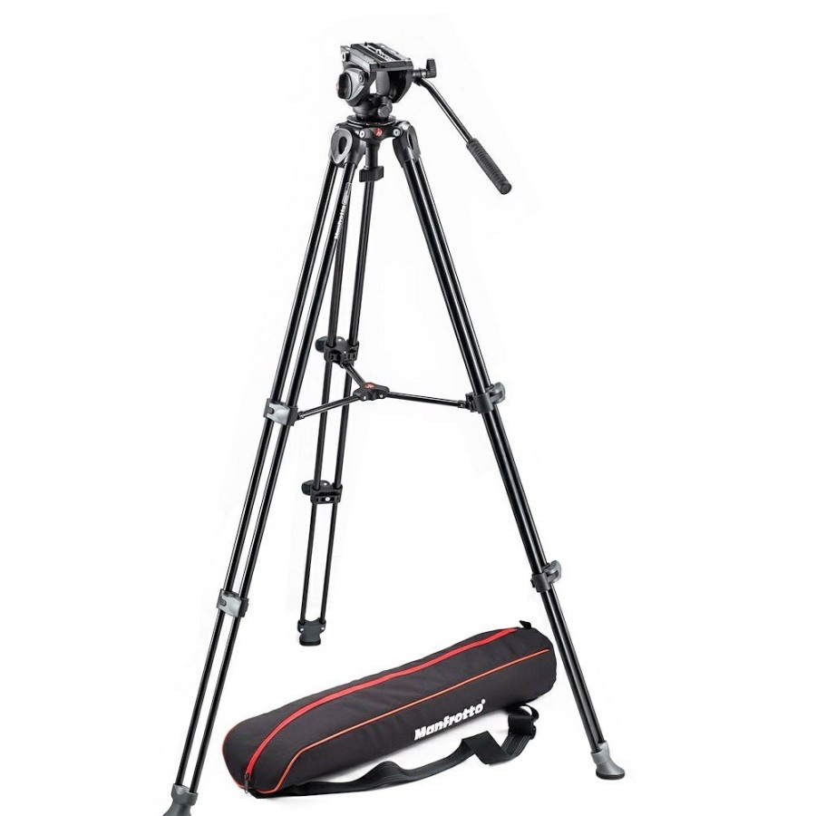 CAMERA Manfrotto | Tripod With Fluid Video Head Lightweight With Side Lock