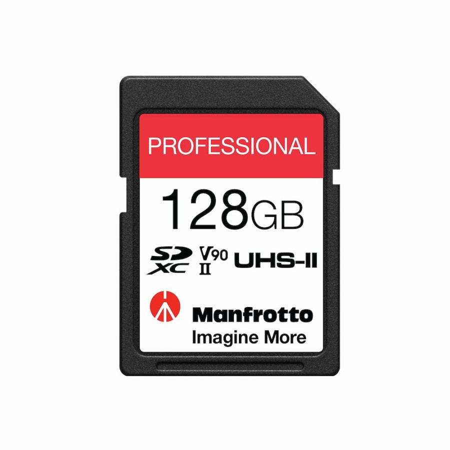 MEMORY CARDS & READERS Manfrotto | Professional 128Gb, Uhs-Ii, V90, U3 280Mb/S Sdxc Memory Card