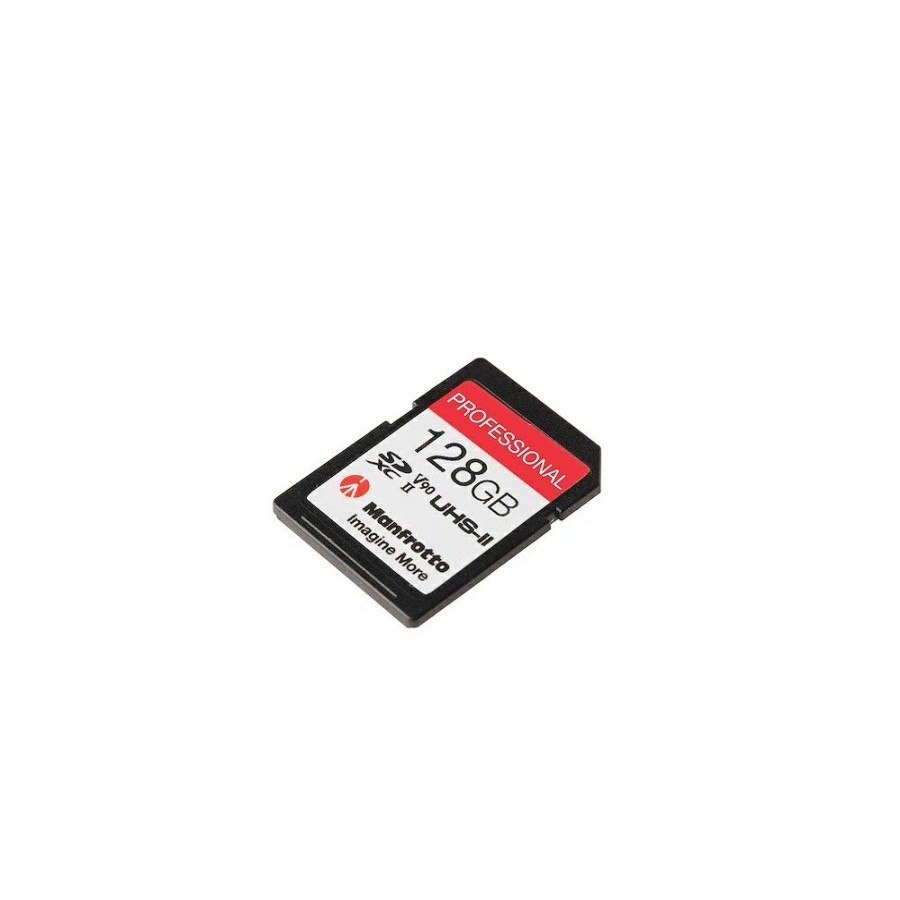 MEMORY CARDS & READERS Manfrotto | Professional 128Gb, Uhs-Ii, V90, U3 280Mb/S Sdxc Memory Card