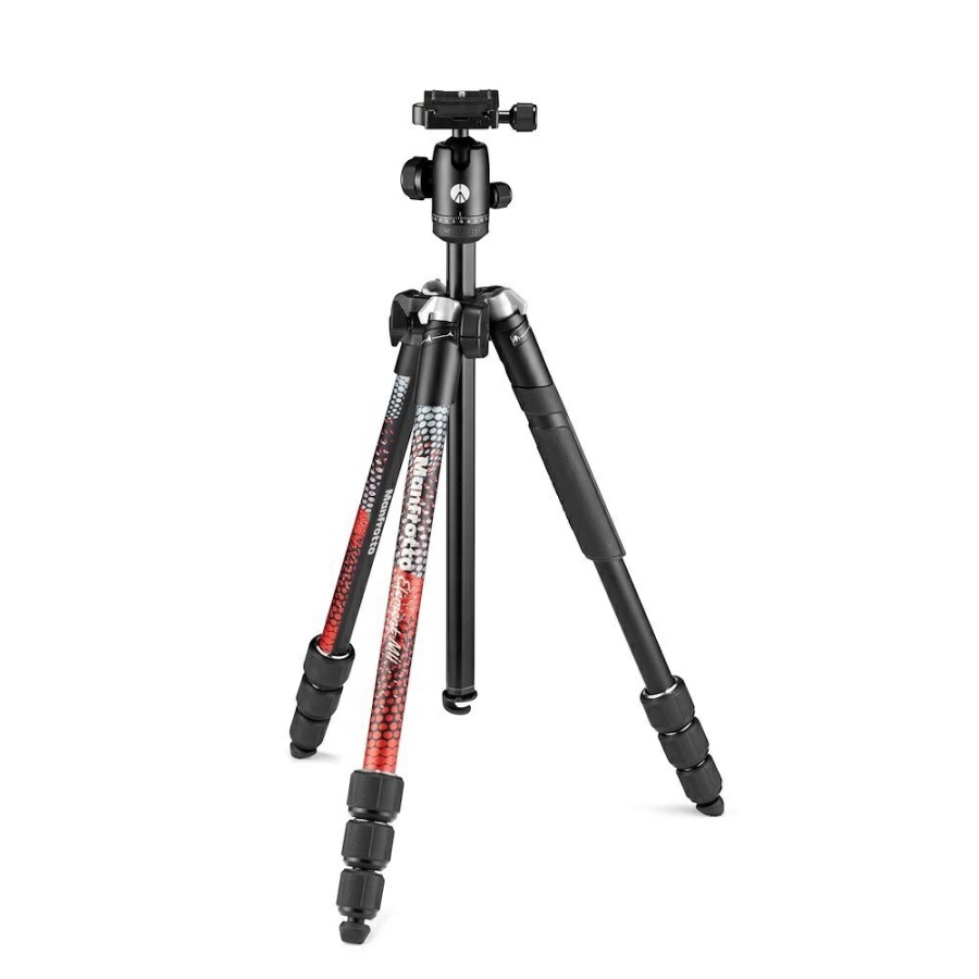 Tripods Manfrotto | Element Mii Aluminium Red