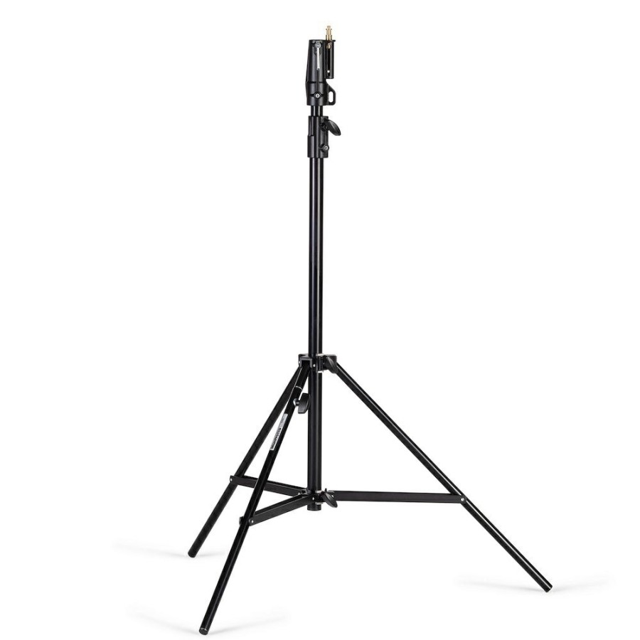 STANDS, ARMS AND CLAMPS Manfrotto | Black Aluminium 2-Section Stand