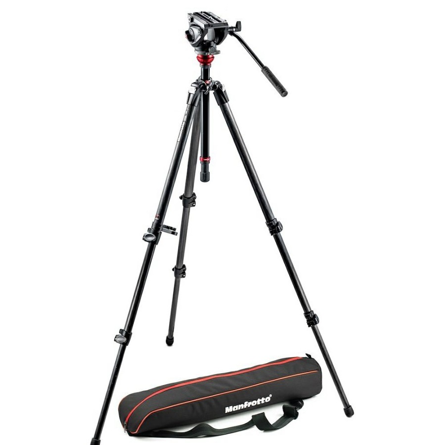 Video tripods Manfrotto | 500 Fluid Video Head & 755Cx3 Cf Single Leg Tripod