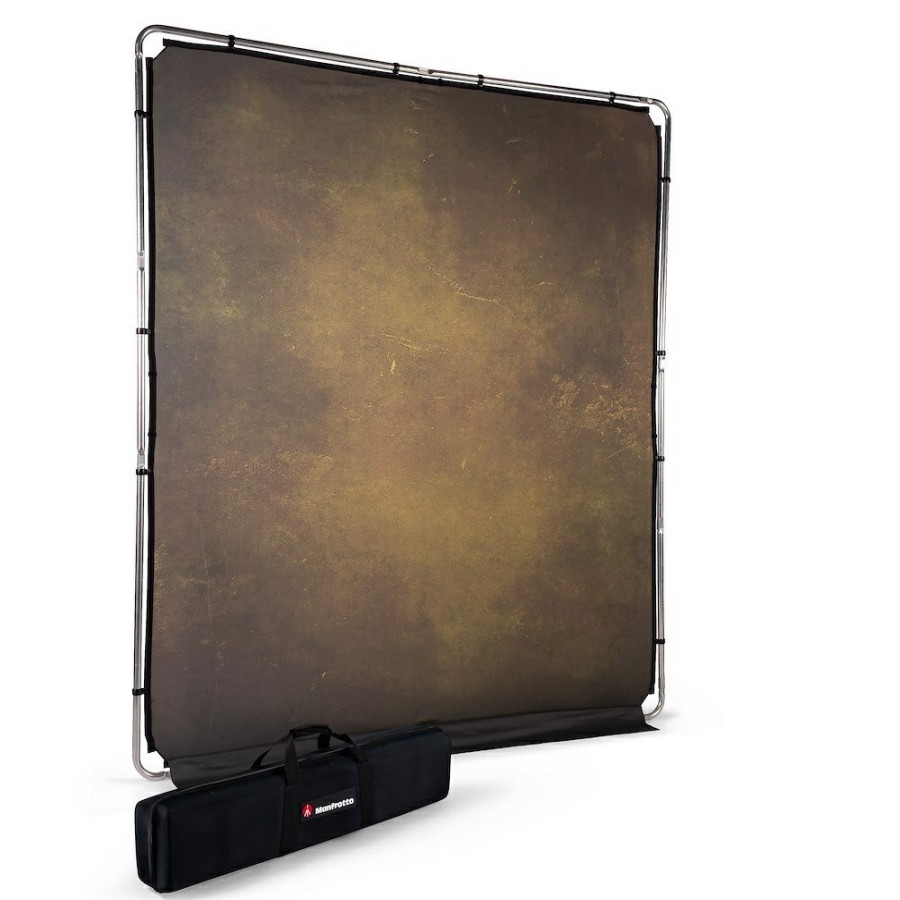 PHOTO & VIDEO BACKGROUNDS Manfrotto | Ezyframe Vintage Background 2X2.3M Olive