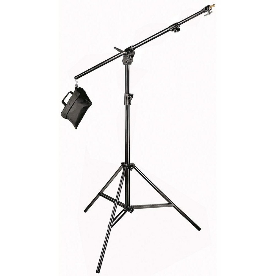 PHOTOGRAPHIC STYLE Manfrotto | Combi-Boom Stand Black Aluminium With Sandbag