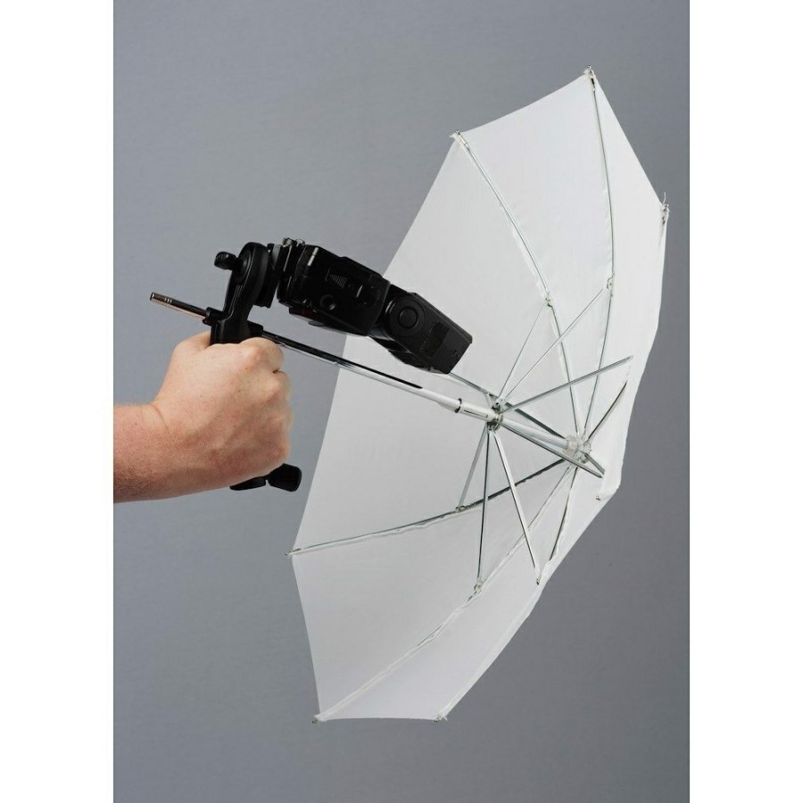 LIGHTING CONTROL SOLUTIONS Manfrotto | Brolly Grip Kit + Handle & Umbrella 50Cm Translucent