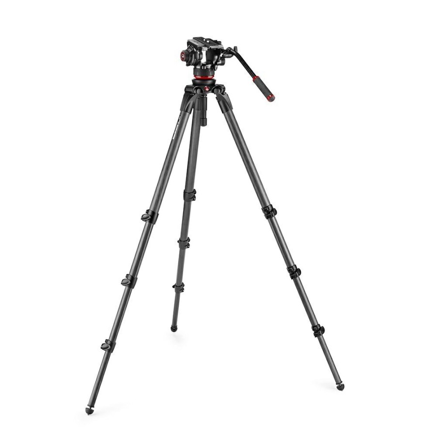 Video tripods Manfrotto | 504X Fluid Video Head With 536 Cf Single Leg Tripod