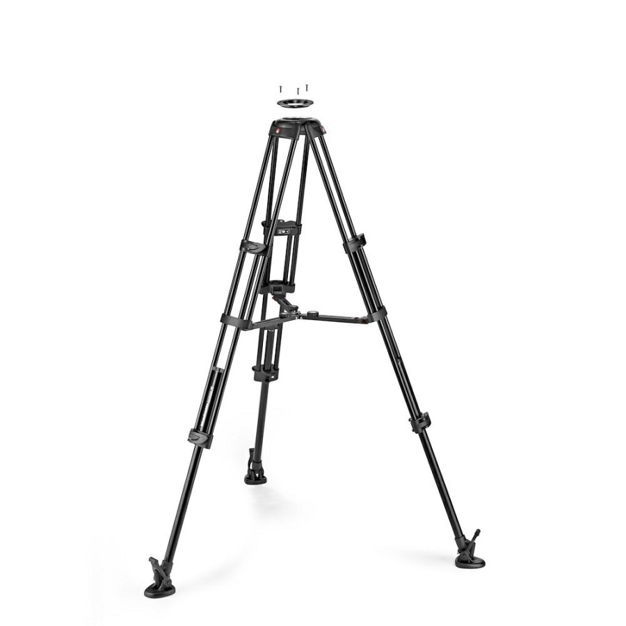 Video tripods Manfrotto | Alu Twin Ms Tripod 100/75Mm