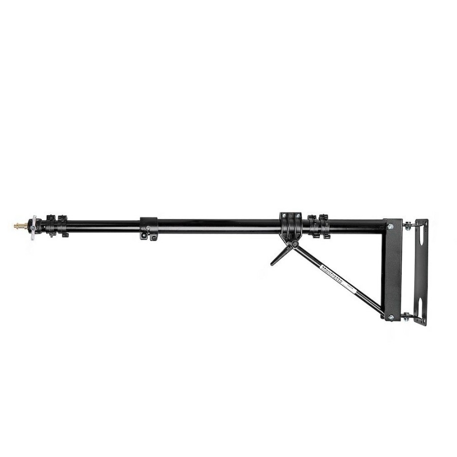 STANDS, ARMS AND CLAMPS Manfrotto | Black Short Wall Boom (Stand Not Included)