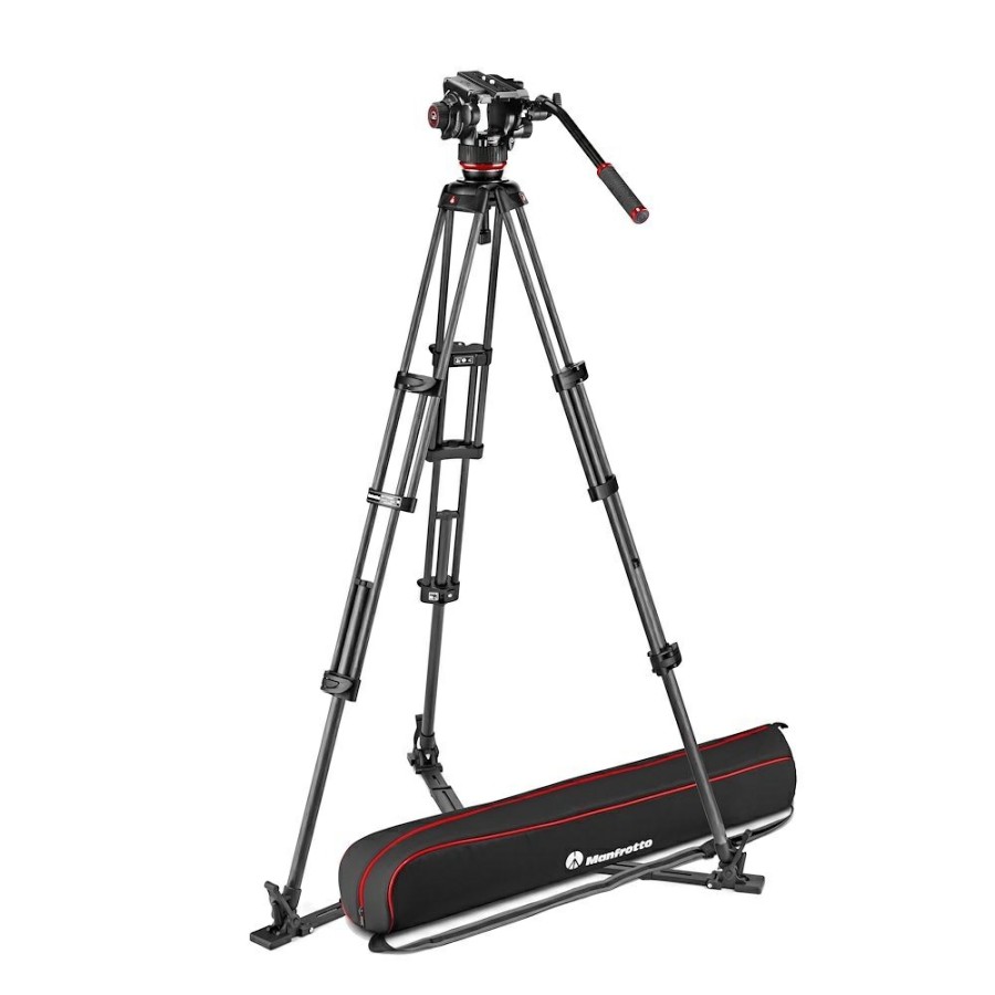 Video tripods Manfrotto | 504X Fluid Video Head With Cf Twin Leg Tripod Gs