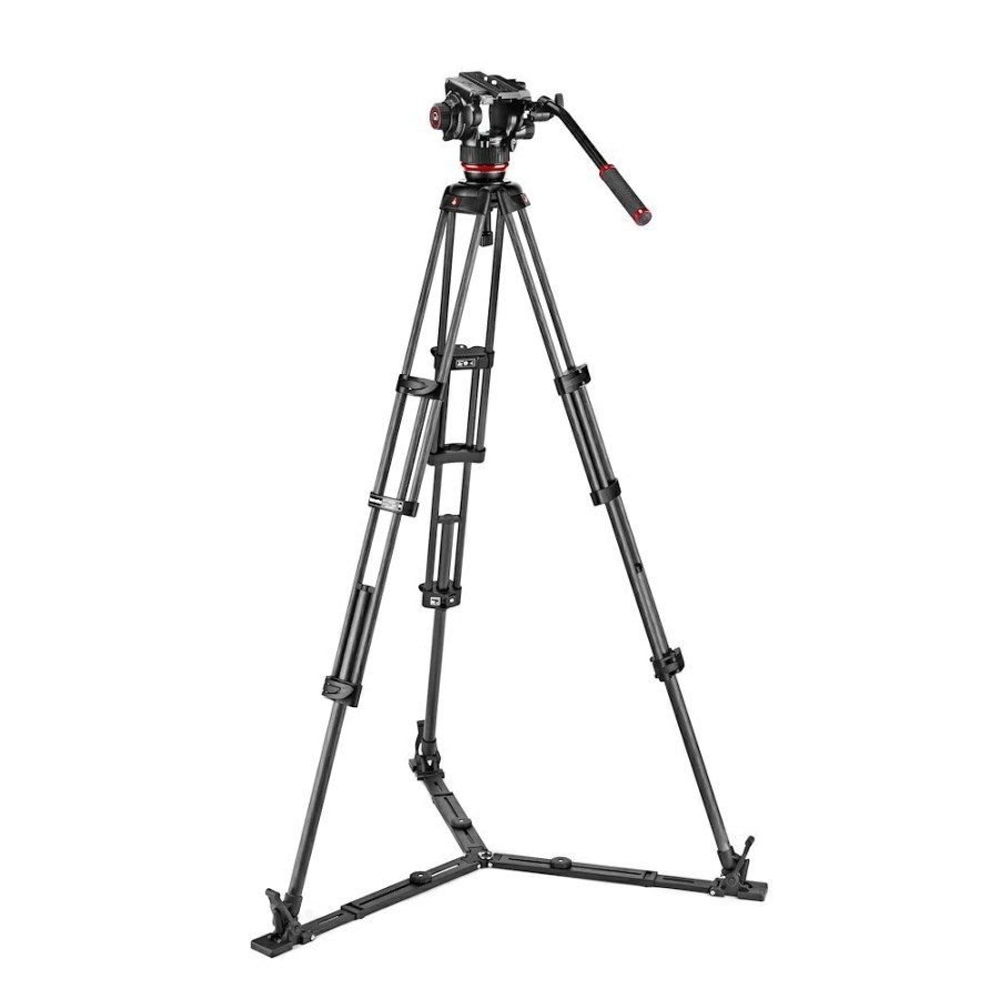 Video tripods Manfrotto | 504X Fluid Video Head With Cf Twin Leg Tripod Gs