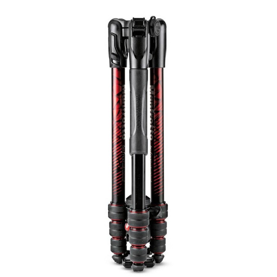 Tripods Manfrotto | Befree Advanced Aluminum Travel Tripod Twist Red, Ball Head