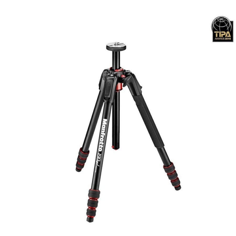 Tripods Manfrotto | 190Go! Ms Aluminum 4-Section Photo Tripod With Twist Locks