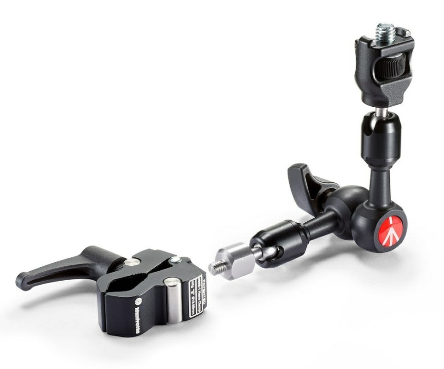 PHOTOGRAPHIC STYLE Manfrotto | Micro Variable Friction Arm, Anti-Rotation Attachment, Clamp