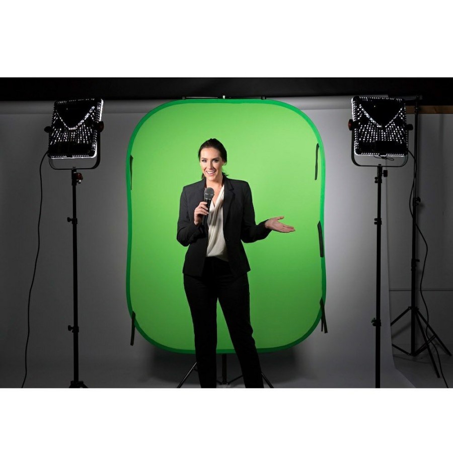 PHOTO & VIDEO BACKGROUNDS Manfrotto | Collapsible 1.8M X 2.75M Chromakey Green