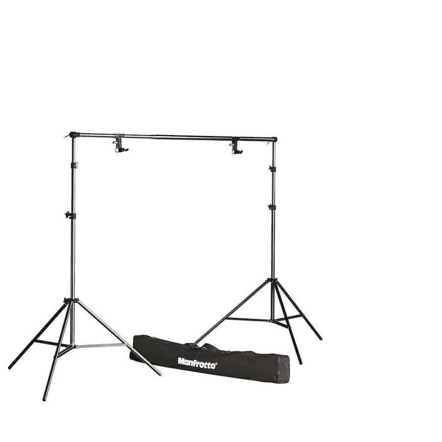 PHOTOGRAPHIC STYLE Manfrotto | Background Support Kit, Bag And Spring Clamps