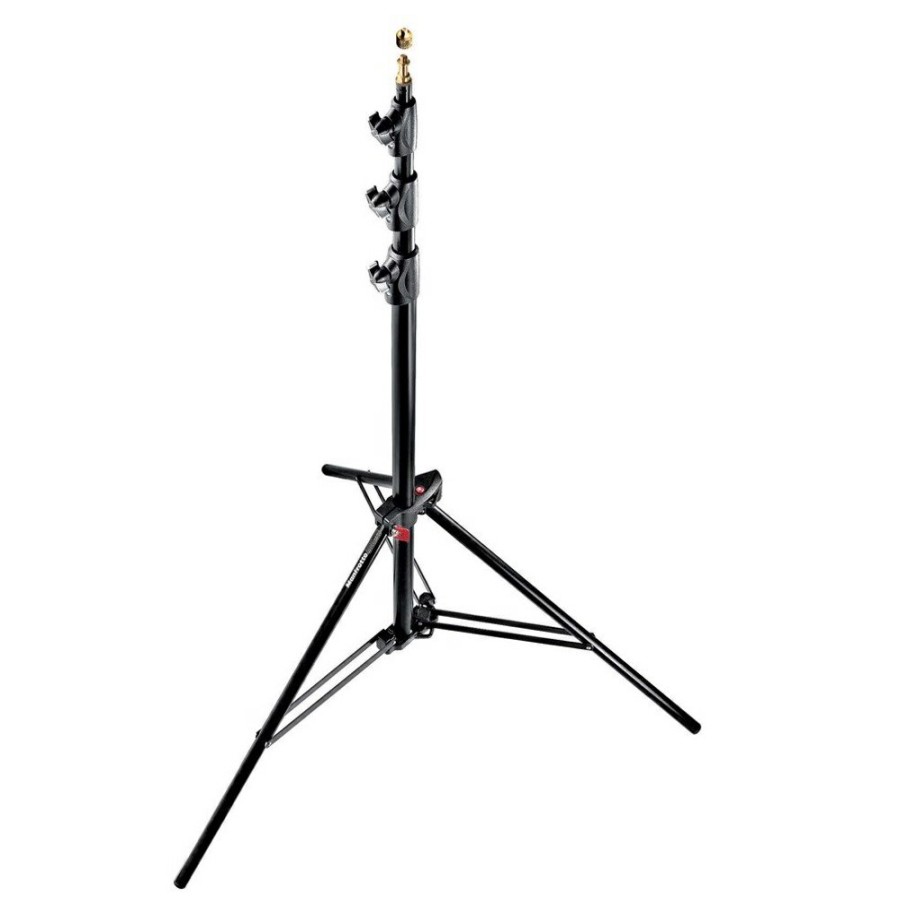 PHOTOGRAPHIC STYLE Manfrotto | Master Lighting Stand, Aluminium, Air Cushioned, Black