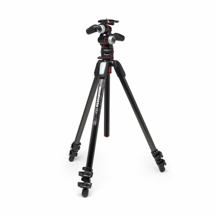 CAMERA Manfrotto | 055 Carbon 3-Section Tripod With 3-Way Head + Move