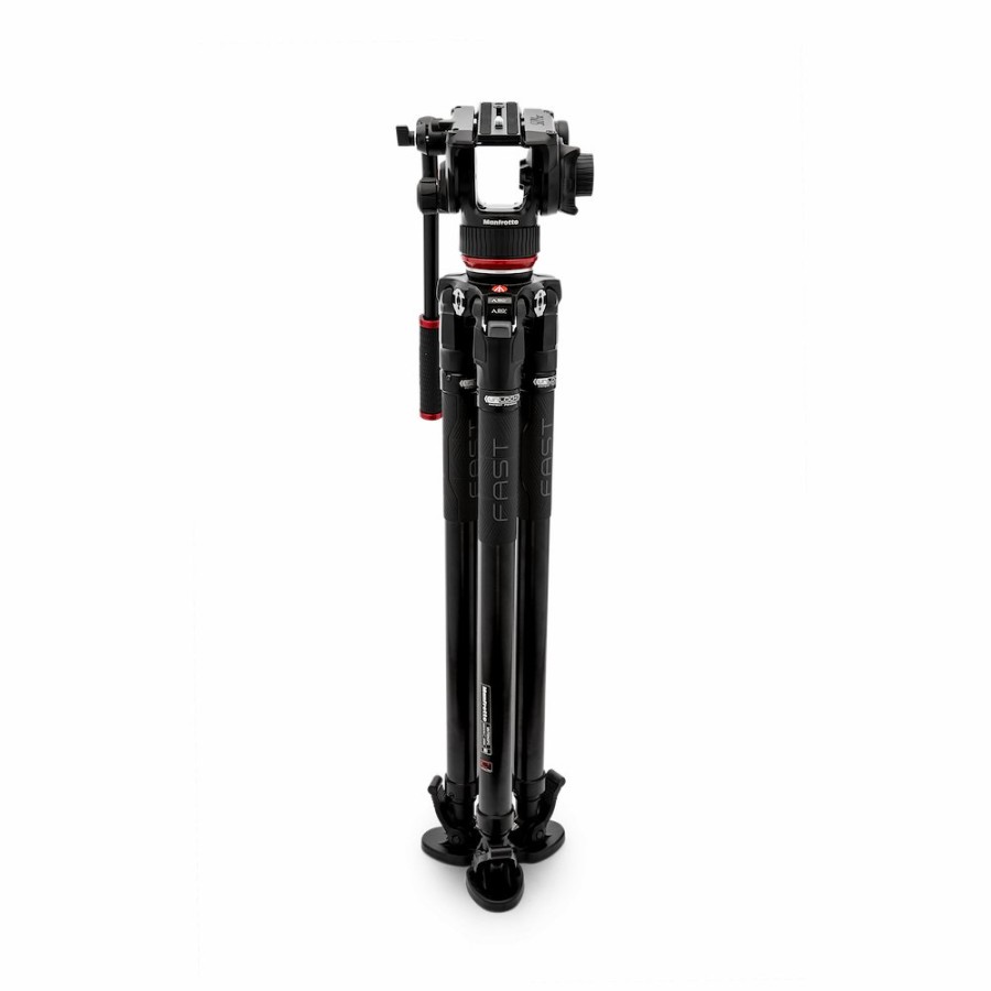 Video tripods Manfrotto | 504X Fluid Video Head With 635 Fast Single Carbon Leg