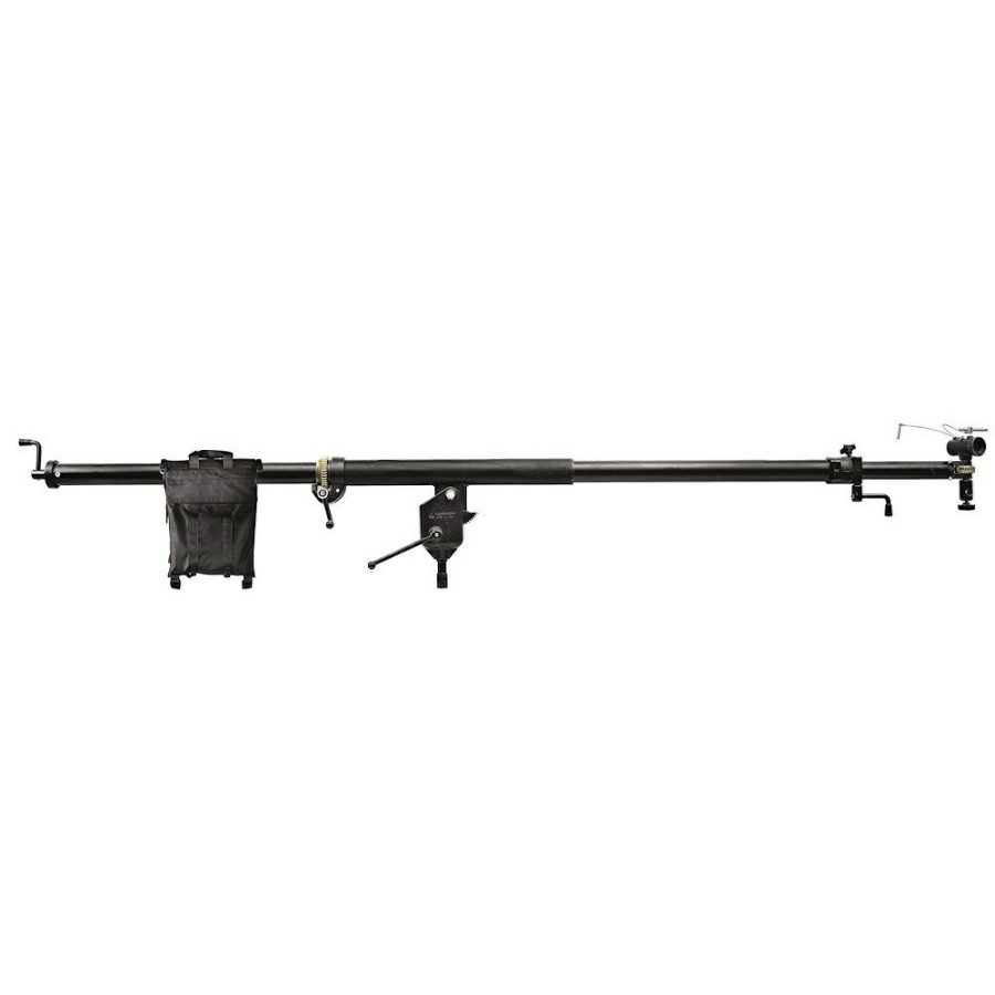 PHOTOGRAPHIC STYLE Manfrotto | Mega Boom Black, Telescopic With Remote Pan, Tilt And Rotate