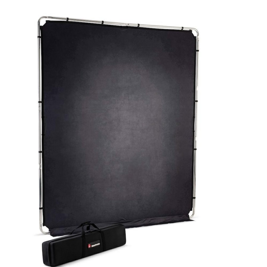 PHOTO & VIDEO BACKGROUNDS Manfrotto | Ezyframe Vintage Background 2 X 2.3M Pewter