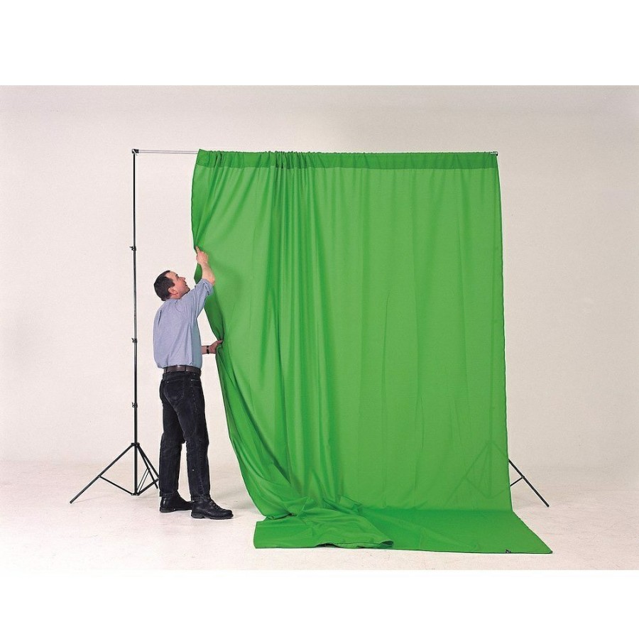 PHOTO & VIDEO BACKGROUNDS Manfrotto | Chromakey Curtain 3 X 3.5M Green