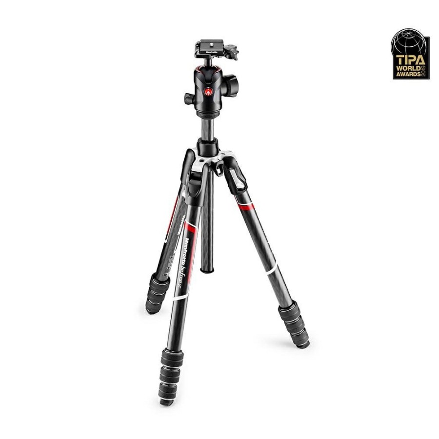 Tripods Manfrotto | Befree Gt Carbon Fibre Tripod Twist Lock, Ball Head