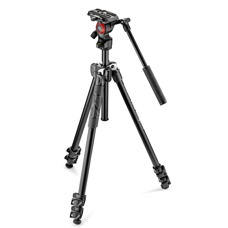 Video tripods Manfrotto | 290 Light Aluminium Tripod With Befree Live Fluid Video Head