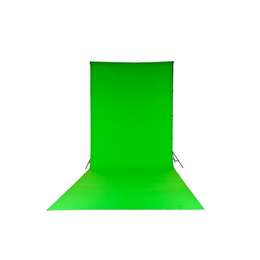 PHOTO & VIDEO BACKGROUNDS Manfrotto | Chromakey Curtain 3 X 7M Green