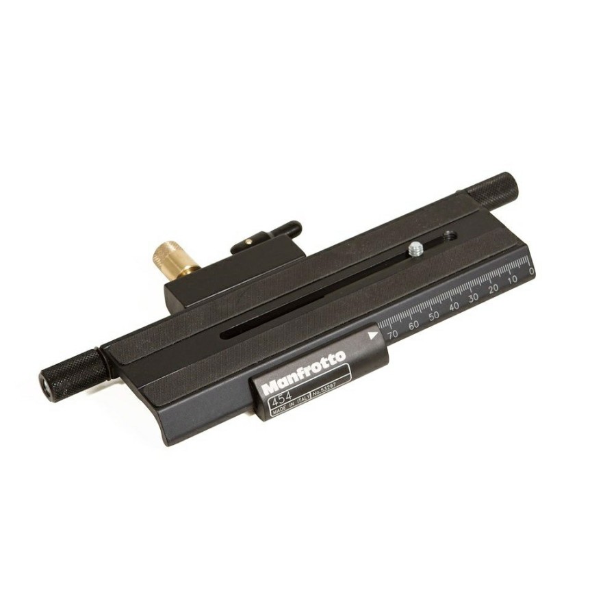 Tripods Manfrotto | Micro-Positioning Sliding Plate