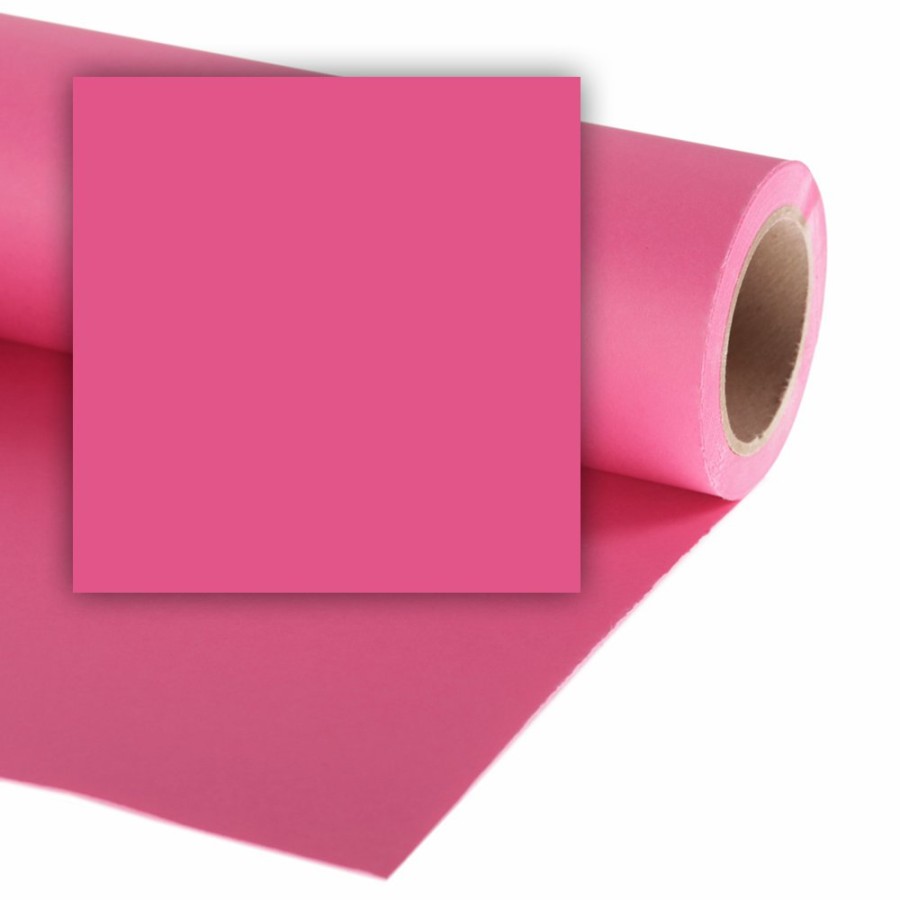 PHOTO & VIDEO BACKGROUNDS Manfrotto | Colorama Paper Background 1.35 X 11M Rose Pink