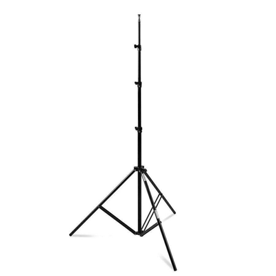 STANDS, ARMS AND CLAMPS Manfrotto | 4 Section Air Cush Stand, Metal Collars Min 85Cm Max 3.1M